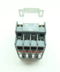 Top view of Single AC contactor A16-30-10-84, 110-120 V AC coil, showing connectors and label, for industrial motor control.