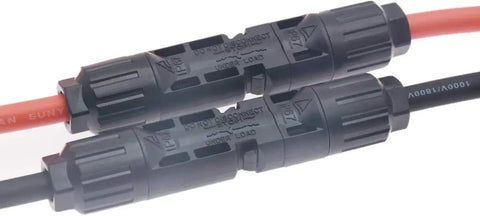 Beefy 10AWG Solar Extension Cable 1 Ft With IP67 PV Connector One End And Bare Wire Other, Tinned Copper for solar panel use