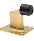 Heavy Duty Gate End Stop Floor With Base For Sliding Gate And Driveway Gate Swing Door Rolling Gate Rubber Stop Mount Keeps Gate Open In Full Open Position Zinc Plated Steel Construction