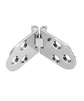 Rotating Concealed Hinges For Cabinets And Drawers, stainless steel zinc alloy, folding flap hinge hardware, front view