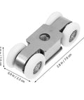 Stainless Steel Sliding Door Roller With Nylon Wheels For Patio Doors Built To Last Heavy Duty Quiet Glide Smooth Track