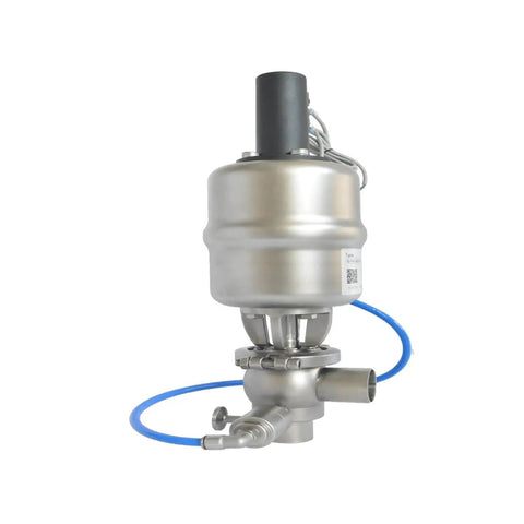 Heavy Duty Sanitary Stainless Steel SS316L Pneumatic Water Shutoff Valve With External Cleaning Anti Mixing Design Hygienic And Easy Maintenance For Clean Water Lines And Industrial Plumbing