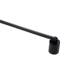 7.5 Inch Long Handle Candle Snuffer With Straight Tube For Tea Lights And Votive Candles Black Stainless Steel Wick Extinguisher