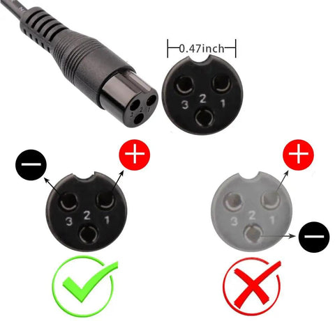24V Lead Acid Scooter Charger With Auto Stop And CC CV 1A Output For Drifter Karts Pocket Mods And E Series Scooters Such As E100 E125 E150 E200 E300 MX350 Dirt Quad