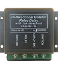 RV Battery Isolator Relay Delay With 2 Terminals Copper Contacts And Screw Connector 13.1V 10A Bi Directional Auto Start
