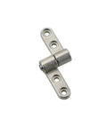 Durable Small Torque Shaft Hinge For 360 Degree Flip Stop Positioning Damper with metal finish for cabinets and drawers.