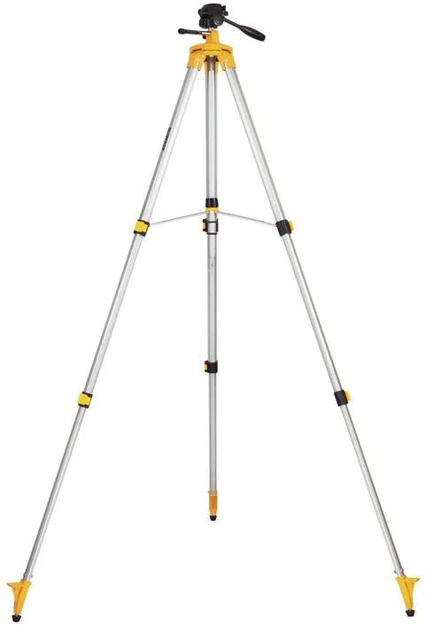 Elevated Tripod With Pivot Adjustable Head And Crank Height, One Quarter Inch Twenty Thread, Two Stage Telescoping Legs