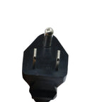 Big Joe Charger Cable 111550000610 Electric Pallet Jack Power Adapter plug view, black connector for E25 EZ30 E30 D40 EZ40 P33 T40.