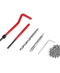 30 Piece M8 Thread Repair Kit With Stainless Wire Inserts Drill Bit Tap Installation Tool Wrench And Lug Breaker For Auto Repair gear set