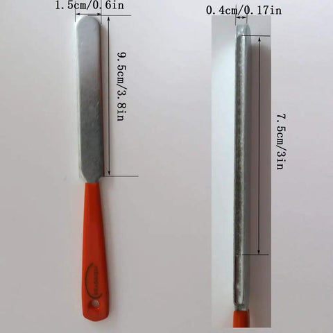 Guitar Luthier Tool Kit With Double Headed Fret Hammer Crowning File Fret Rocker Stainless Steel Tools Fingerboard Guards