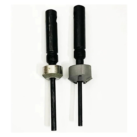 Rock Solid AZAXCQ General Motorcycle Valve Seat Reamer Tool 17-34mm Hard Alloy Wheel Repair Kit For Fixing Engine Valves At Home Fast, two cutters