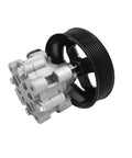 Assisted Steering Pump Compatible For Discovery 3 And Range Rover Sport 2.7LR006613 QVB500400 Direct OEM Replacement For Smooth Steering And Leak Free Handling, Easy Install And Plug And Play Fit Auto Parts, aluminum alloy pump with pulley