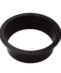 4 Pack 8 Inch Duct Connector Flange ABS Plastic Straight Pipe Flange For HVAC Ventilation System Black DIY Easy Install with Holes