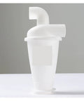 White cyclone separator for high efficiency vacuum cyclone dust separator for DIY DIY workshops and woodworking turbocharged filter system