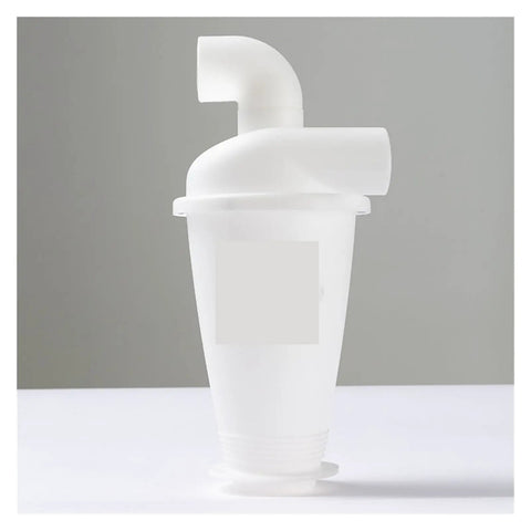 White cyclone separator for high efficiency vacuum cyclone dust separator for DIY DIY workshops and woodworking turbocharged filter system
