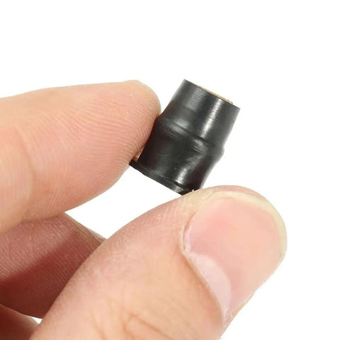 No Sweat 10 Pack M4 M5 M6 Rubber Well Nuts held between fingers, showcasing neoprene material for motorcycle mounting.