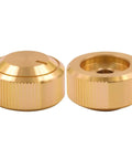 3 Pack Solid Aluminum Volume Control Knobs CNC Machined For Stereo Amps And Home Audio Rigs 30X16mm heavy duty gold rotary knobs