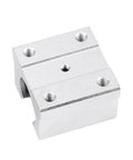 4 Pack SBR12UU Slide Block Kit For 12mm Linear Guide Rail, square type carriage bearing block, aluminum housing