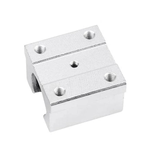 4 Pack SBR12UU Slide Block Kit For 12mm Linear Guide Rail, square type carriage bearing block, aluminum housing