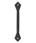 Industrial Style 9 Inch Square Door Pull Handle In Matte Black Solid Cast Iron For Barn Doors Garage Doors Screen Doors Sliding Doors And Fences Heavy Duty Rustic Hardware By Lizavo