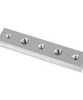 Killer Aluminum T Slot Miter Track Jig For Woodworking Quick Clamp Station, aluminum guide bar with threaded holes for precision setup.