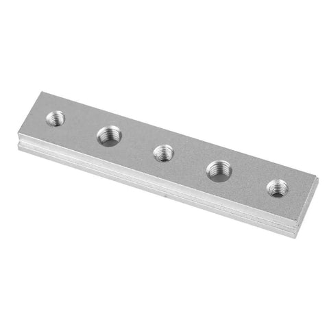 Killer Aluminum T Slot Miter Track Jig For Woodworking Quick Clamp Station, aluminum guide bar with threaded holes for precision setup.
