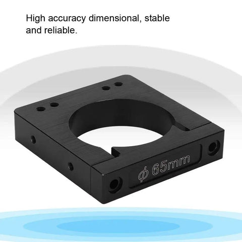 Shaft Spindle Motor Mount Kit For CNC Router And Engraving Machines 65mm Clamp Aluminum Oxide Durable Bracket