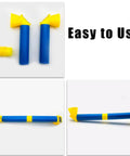 DIY Periscope Telescope Kit For Physics Experiments Portable Learning Tool shown in blue and yellow design with detachable parts