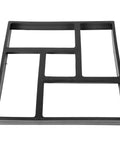 DIY Garden Walkway Paving Mold Premium Plastic Pro Grade Kit For Easy Patio Landscaping Create Durable Stone Look Walkways And Pathways In Minutes Great For Outdoor Use And Quick Results, top view showing mold shape and material.