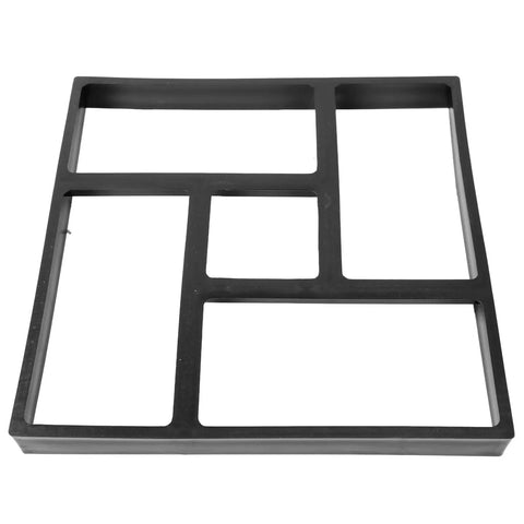 DIY Garden Walkway Paving Mold Premium Plastic Pro Grade Kit For Easy Patio Landscaping Create Durable Stone Look Walkways And Pathways In Minutes Great For Outdoor Use And Quick Results, top view showing mold shape and material.