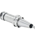 Top Tier Industrial Grade BT30 ER25 Collet Chuck For CNC Machining Center shown at an angle with precision finish and steel material.