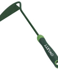Japanese Weeding Sickle Garden Hoe With Ergonomic Rubber Handle High Hardness Carbon Steel Manual Weeder side view