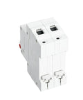 Straight Up Rock Solid MCB Circuit Breaker 1P 2P Overload Protection Switch featuring clear visual status window, heavy duty for outdoor use.