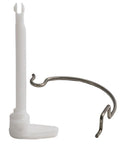 Fuel Door Pin And Spring Kit For Easy Replacement, Durable High-Strength Materials, Direct Fit Installation, Fits 51851496 Models, Wide Compatibility, Hassle-Free Upgrade For A Slick, Secure Fuel Door; white pin and metal spring