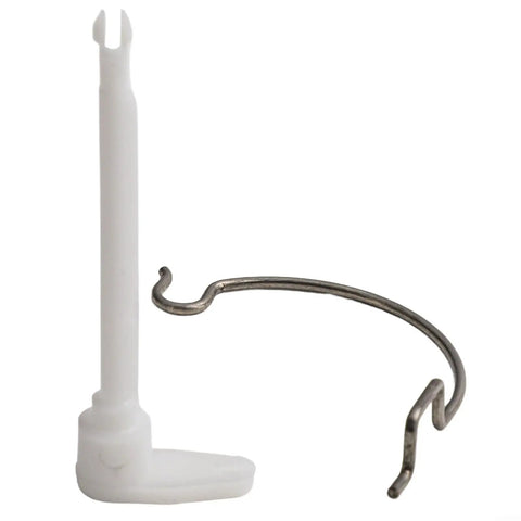 Fuel Door Pin And Spring Kit For Easy Replacement, Durable High-Strength Materials, Direct Fit Installation, Fits 51851496 Models, Wide Compatibility, Hassle-Free Upgrade For A Slick, Secure Fuel Door; white pin and metal spring