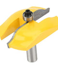 Pro Grade Cove Raised Panel Router Bit Half Inch Shank Cemented Carbide Door Milling Cutter with yellow coating