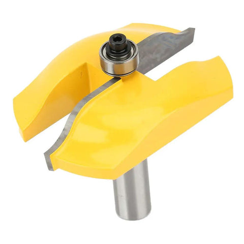 Pro Grade Cove Raised Panel Router Bit Half Inch Shank Cemented Carbide Door Milling Cutter with yellow coating