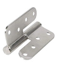 Heavy Duty Ball Bearing Cabinet Hinges Built Tough For Doors And Wood Furniture Runs Slick As Silk With Smooth Gliding Motion Silver 6 By 4 Inch round corner hinge.