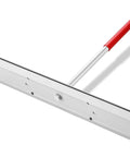 15 Inch Sheet Metal Bender Tool For HVAC Ductwork And Standing Seam Roofing Panels with red handle