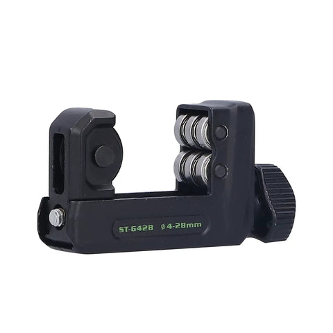 Pipe Cutter For Copper Aluminum PPR Thin Walled Tubes 4 To 28mm With Bearing Knob Adjustment Manual Cutting Tool