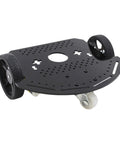 2WD Smart Robot Car Chassis With Silicone Wheels And Double Motors For DIY Learning Projects Intelligent Vehicle Part Kit