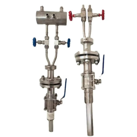 Pro Grade Industrial DP Flow Meter Insertion Averaging Pitot Tube Probe For Large Diameter Lines V Cone Flowmeter Sensor For pipes