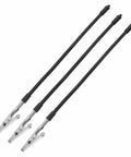 Three adjustable arms from Six Piece Flexible Third Hand Soldering Tool Set With Adjustable Arms PCB Holder And Magnifying Lamp For Precise Electronics Welding And Crafts