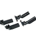 Sunroof Curtain Linkage Slider Blind Clips For Mercedes C Class W203 E Class W211 Replacement Parts A2038950105 A2038950205 A2118950105 A2118950205 OEM Compatible, black plastic set