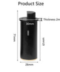 Smooth Operating Pop Up Bench Dogs For Workbenches Heavy Duty Metal Clamping, 71mm height, 26mm diameter, showing detailed dimensions.