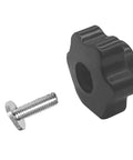 Five Pack 6-Star Clamping Knobs With Twenty M8 Tee Bolts For T Track Systems And T Slot Accessories 1.5 Inch Long