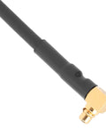 Bangin 5.8Ghz MMCX 2.8dBi RHCP High Gain Antenna with bent head for FPV drones, showcasing gold connector and black shaft