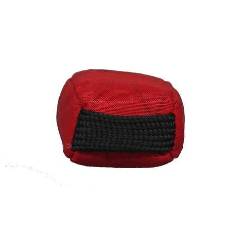 Two Pack XPAC Outdoor Throw Bags Set Red 350G Each with Lead Filled Core, showing red bag with durable stitching and black detail.