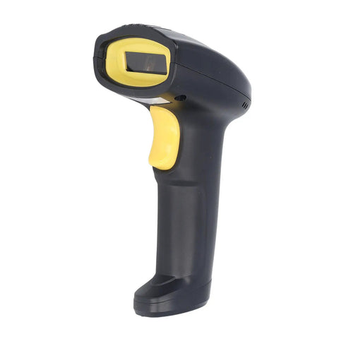 Wireless Barcode Scanner 1D 2D Handheld Reader For Supermarket Delivery Plug And Play No Driver Needed Long Range Transmission ABS Material