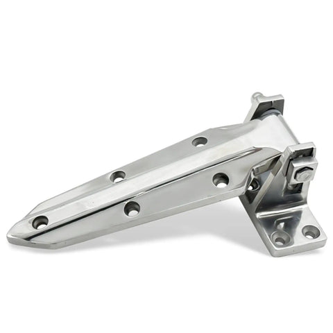 Reversible Rise Hinges For Commercial Cooler Doors With Spring Assisted Lift Zines Alloy Construction Flush Mounted